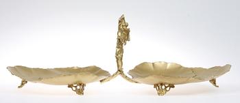 VISITKORTSSKÅL, jugend-stil, 1900-tal.