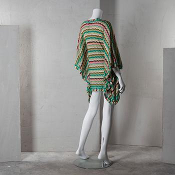 PONCHO, Missoni Mare, italiensk storlek S.