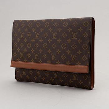 Louis Vuitton, a monogram canvas briefcase.