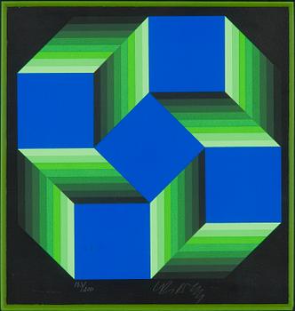 Victor Vasarely, "Malom petit".