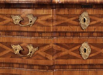 A Swedish late Baroque 18th century commode.