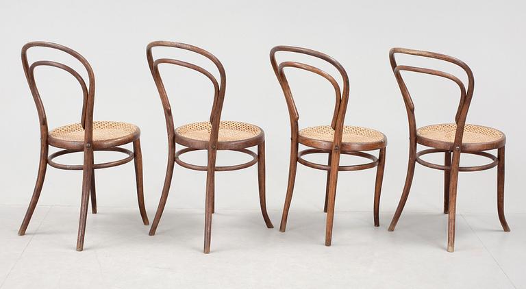 STOLAR, 4st, Thonetmodell, 1900-talets första hälft.