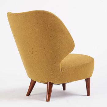 Sven Staaf, a Swedish Modern easy chair, model "1765", Almgren & Staaf, Helsingborg, 1940-50s.