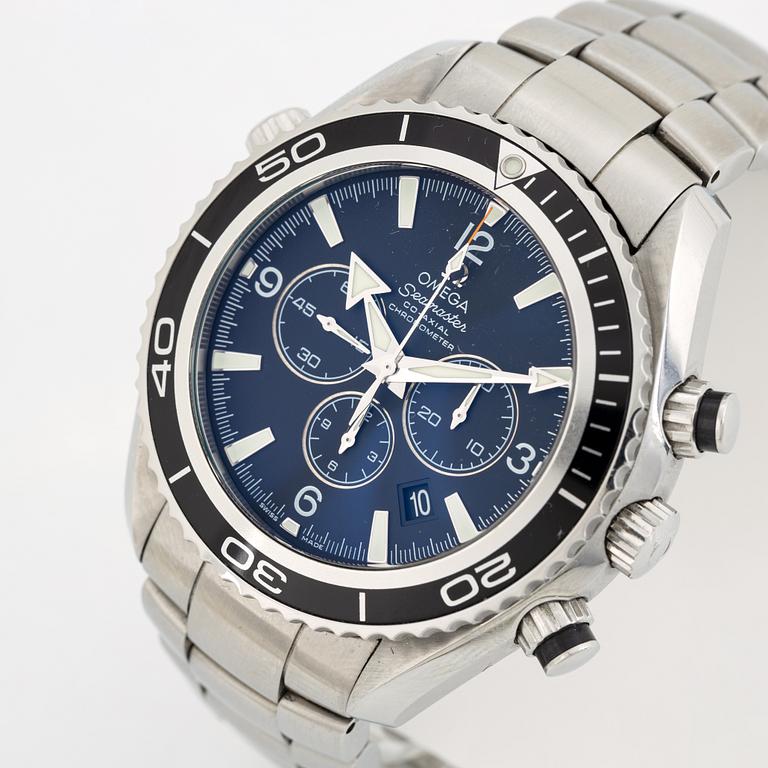 Omega, Seamaster, Planet Ocean, Chronometer, chronograph, wristwatch, 45,5 mm.