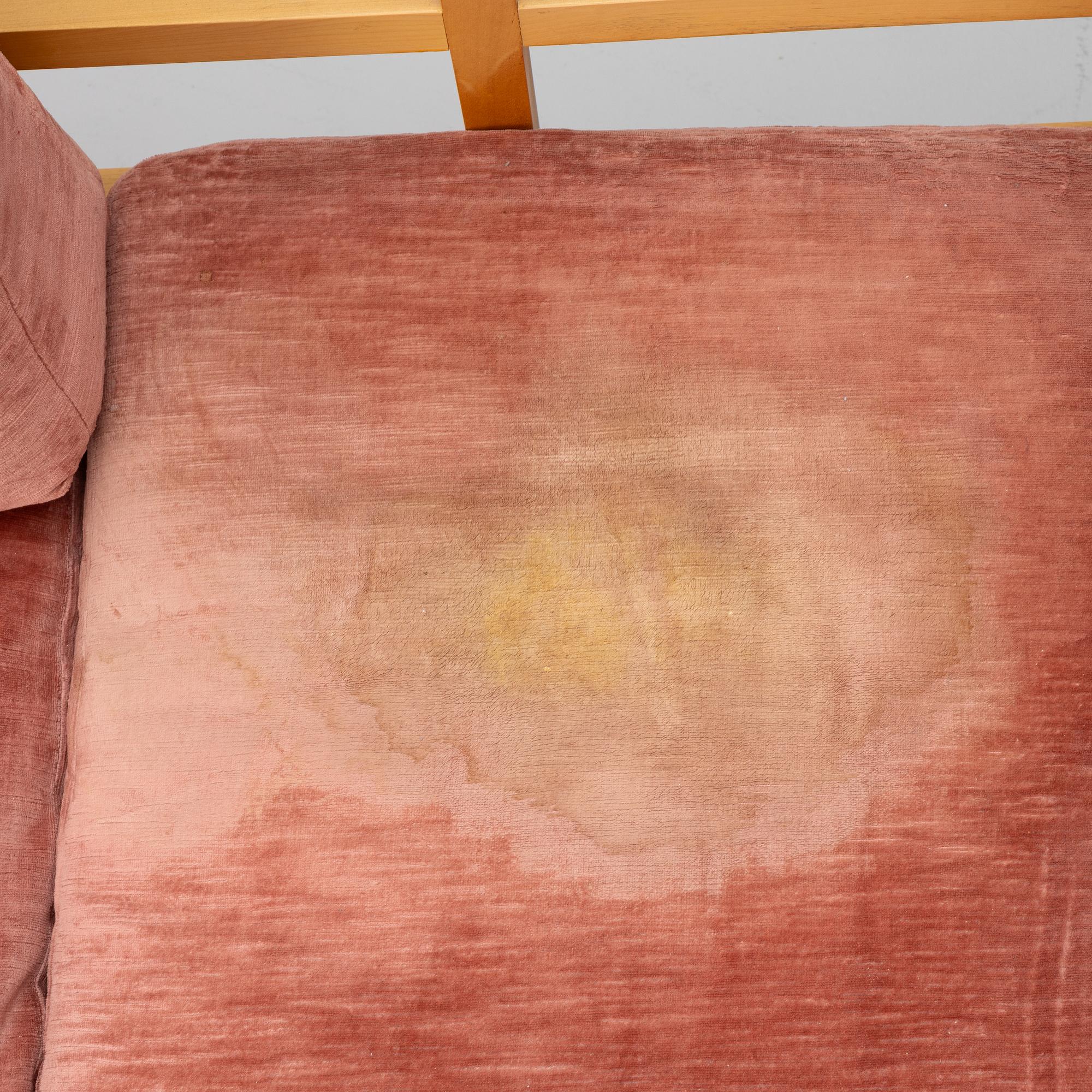 Sofas, a pair, late 20th century.