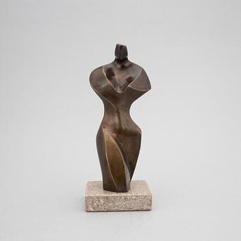 Stan Wys, sculpture, bronze, signed and numbered 4/4 AP, dated 1993.