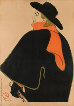 416. Henri de Toulouse-Lautrec, "Aristide Bruant, dans son cabaret".