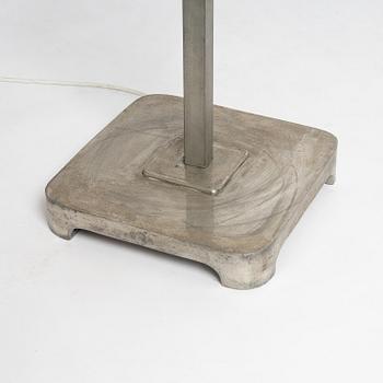 Uno Åhrén, a pewter floor lamp model "448", Firma Svenskt Tenn, Stockholm, 1930.