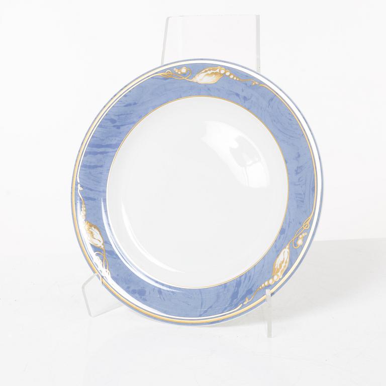 Royal Copenhagen, a 66-piece dinner and coffee service, 'Magnolia', Denmark, 1992-99.