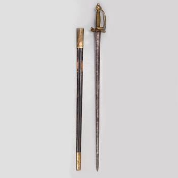 A Swedish sword, second half of the 18th century.