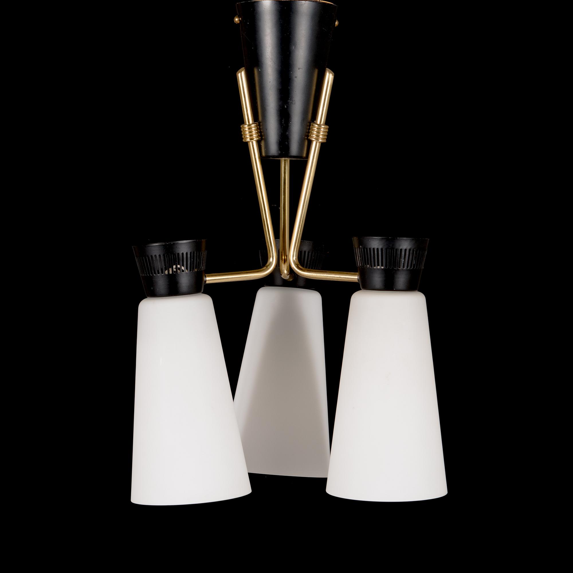 Taklampa, modell ER 112/3, Itsu, 1900-talets mitt.