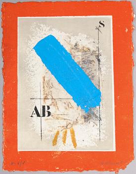 JAMES COIGNARD, blandteknik, signerad, v/v.