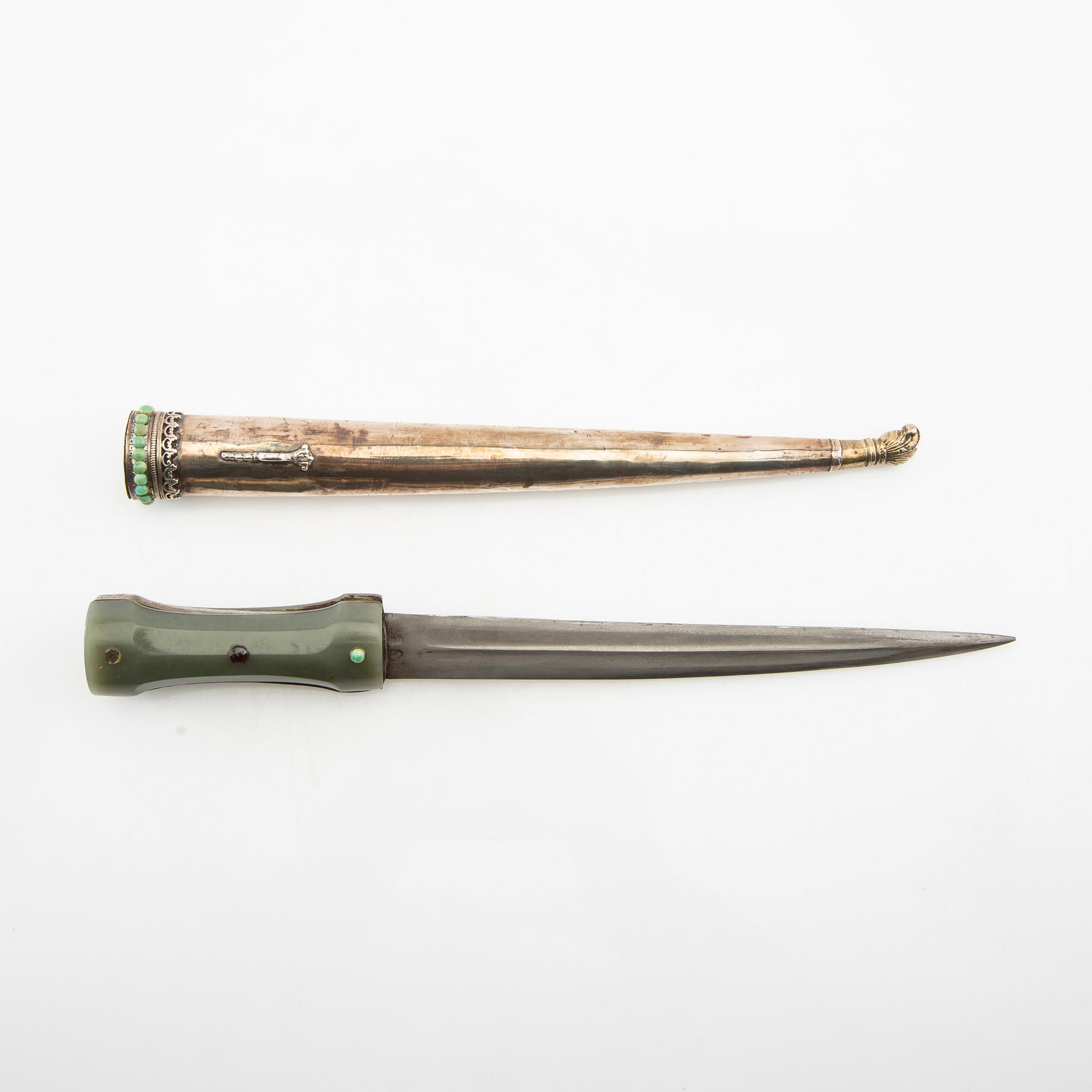 Khanjar, dolk, ottomansk 1700- / 1800-tal.