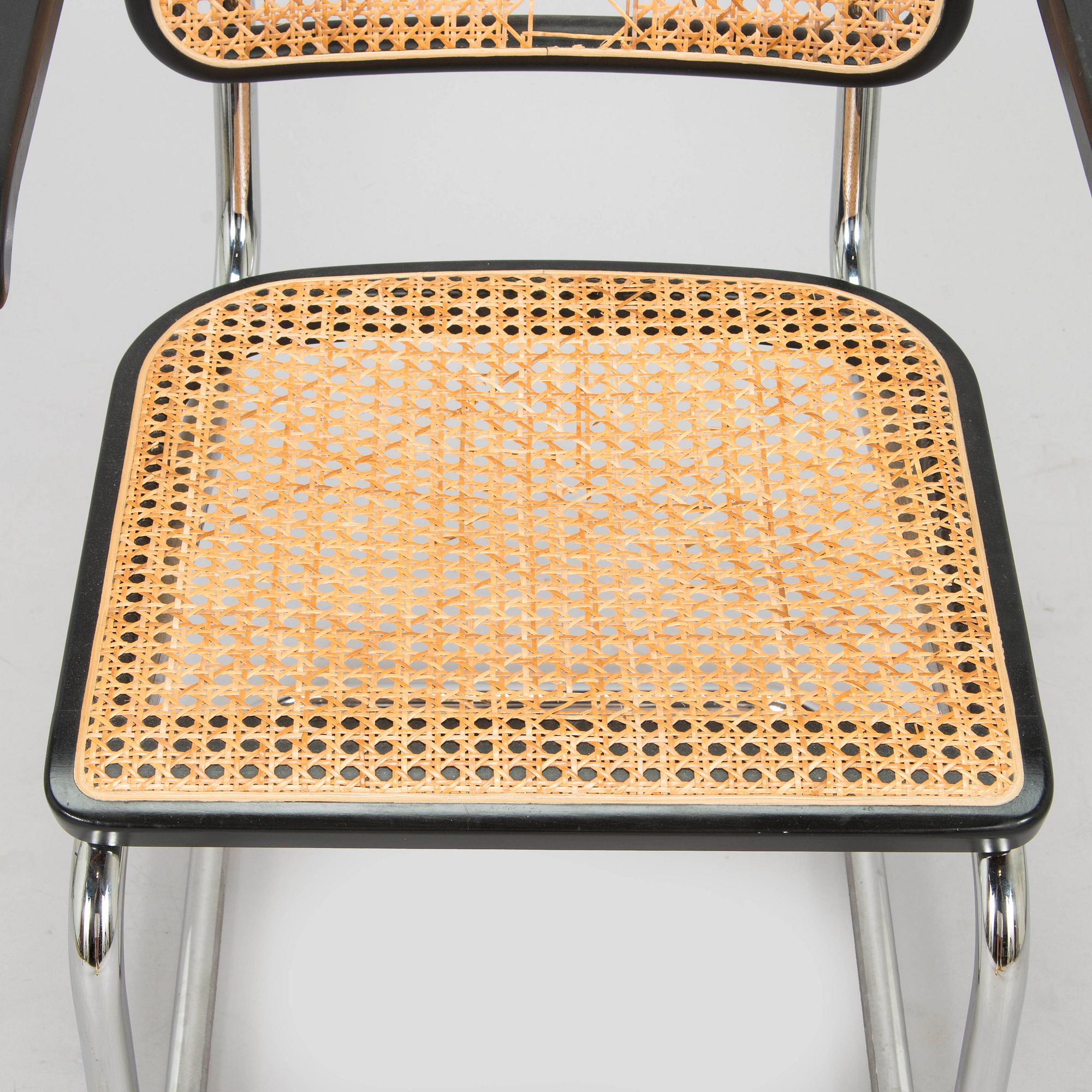 A 1980s chair for Thonet.