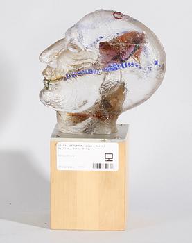 SKULPTUR, glas. Bertil Vallien, Kosta Boda.