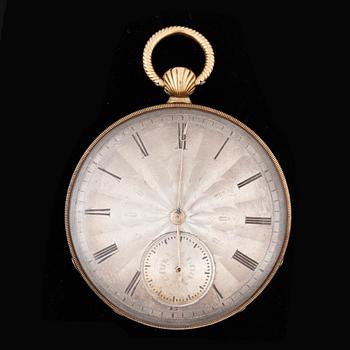 FICKUR, 18k guld, omkring sekelskifte 1900.
