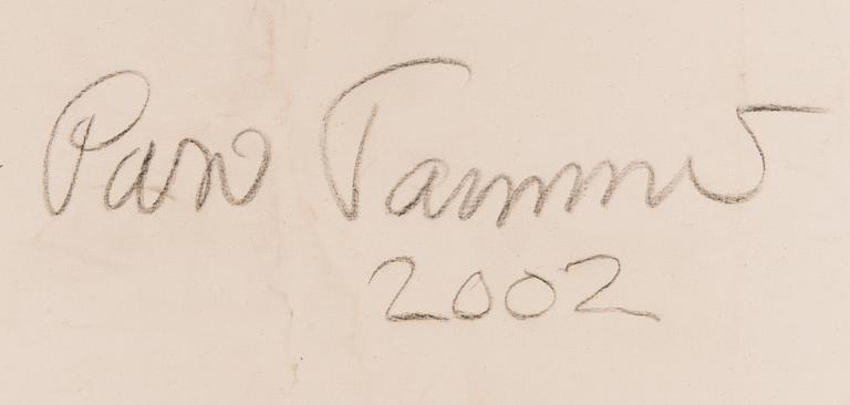 PASI TAMMI, öljy kankaalle, a tergo signeerattu ja päivätty 2002.