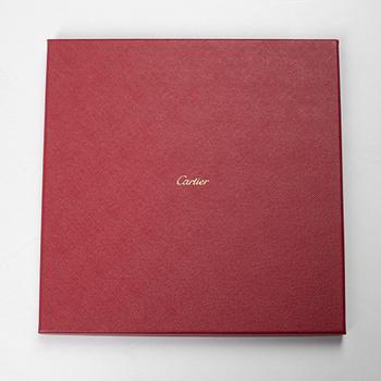 Cartier, scarf.