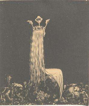 John Bauer, "The Princess and the Little Trolls".