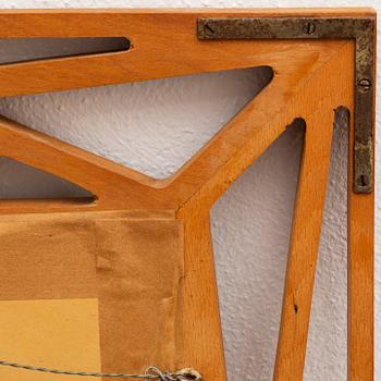 An 'Eden' Swedish Modern mirror from Gustafs, 1950's.