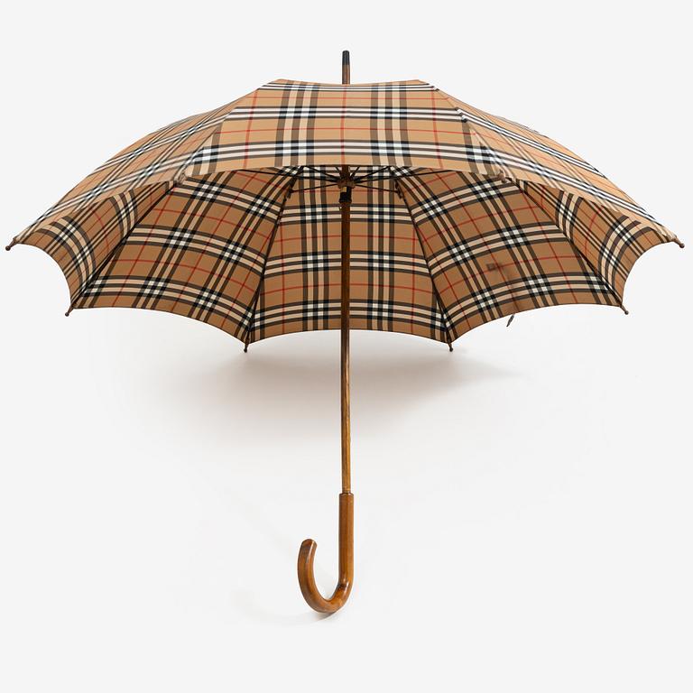 Burberry, umbrella, vintage.