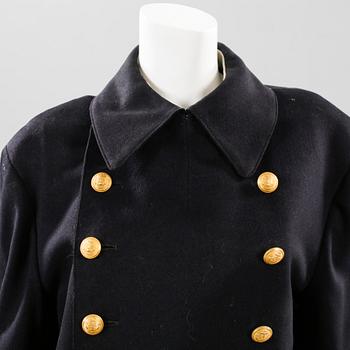 A coat from the Swedish royal navy, the 1950s.