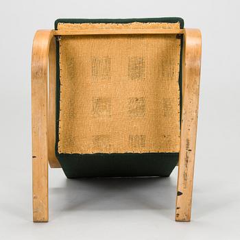 Alvar Aalto, fåtölj, modell 34 för O.Y. Huonekalu- ja Rakennustyötehdas A.B. tidigt 1930-tal.