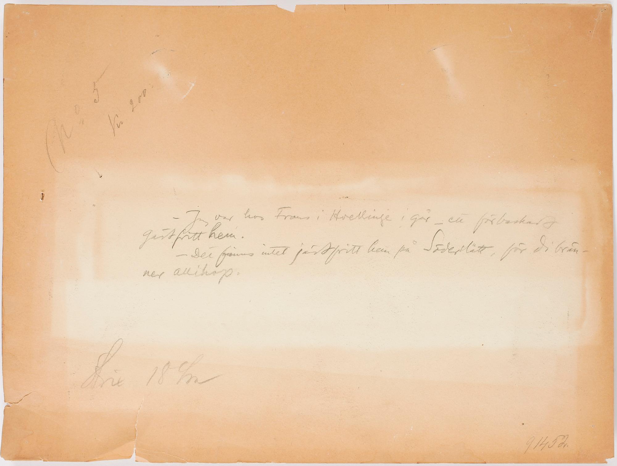 ALBERT ENGSTRÖM, teckningar 4 st samt fotografi, tusch/krita, signerad.