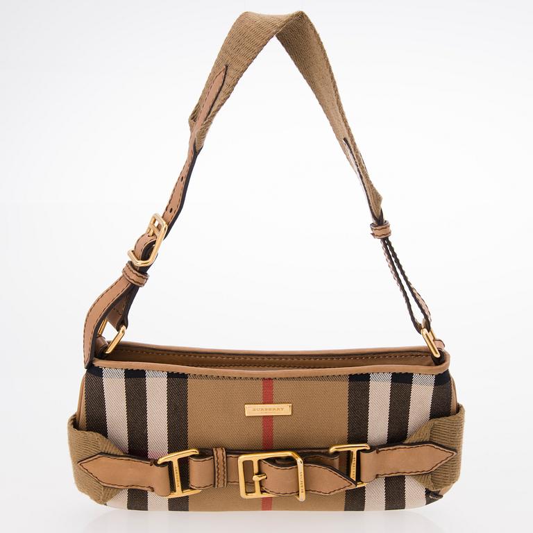 BURBERRY, AXELVÄSKA.
