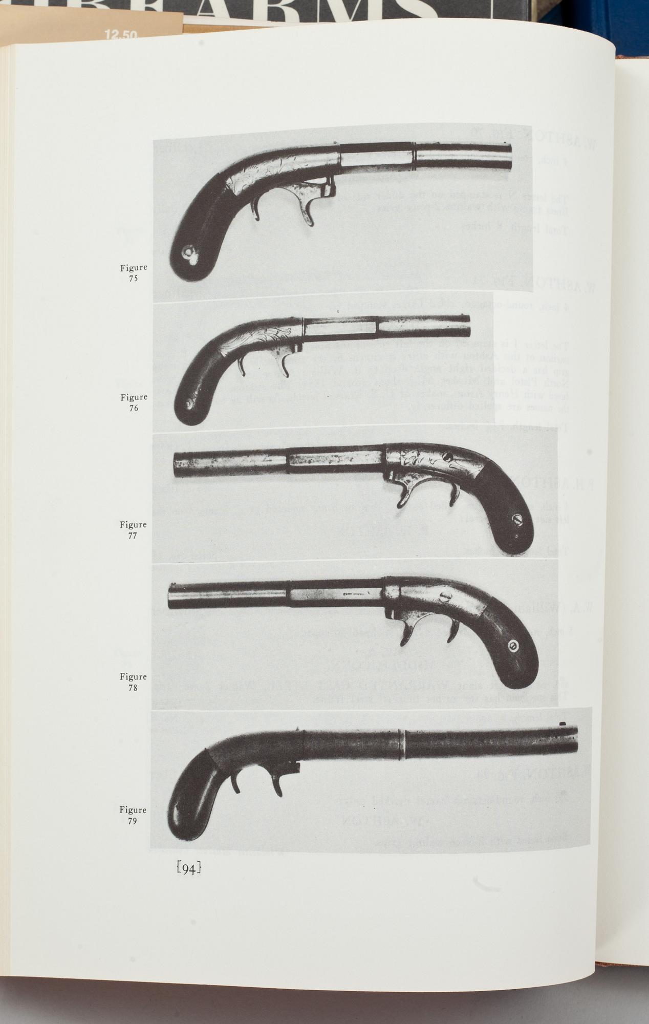 PARTI VAPENBÖCKER, 12 st. b.la "European & American Arms"av Claude Blair, New York, 1962.