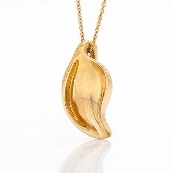 Tiffany & Co, Elsa Peretti, kaulakoru, "Leaf", 18K kultaa.