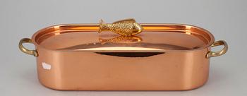 FISKGRYTA, koppar, Dorre Produkter, Sverige 2000-tal.