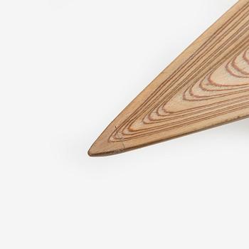 Tapio Wirkkala, A plywood dish, unsigned.