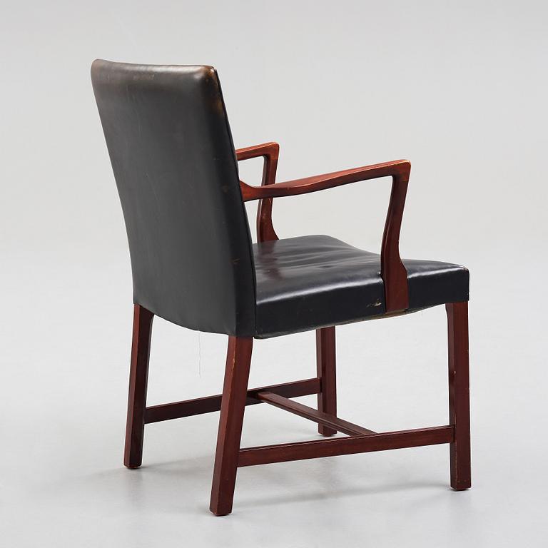 HANS J WEGNER, karmstol, modell "A422", Plan Møbler, Danmark, 1940-tal.