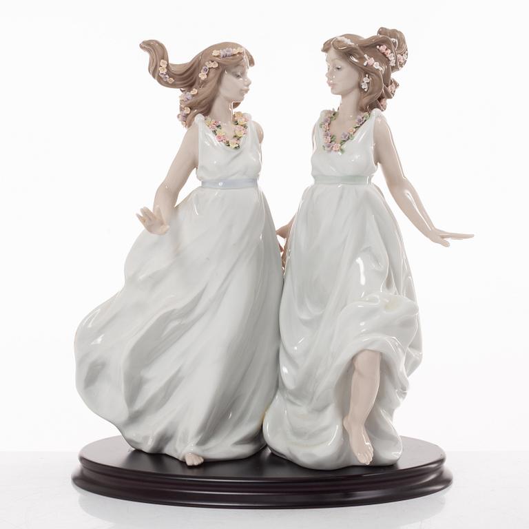 LLadró, figurine "Allegory of Spring", Spain.