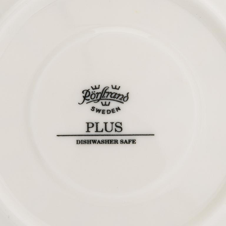 Inger Persson, teservis, 12 delar, porslin, "Plus", Rörstrand.