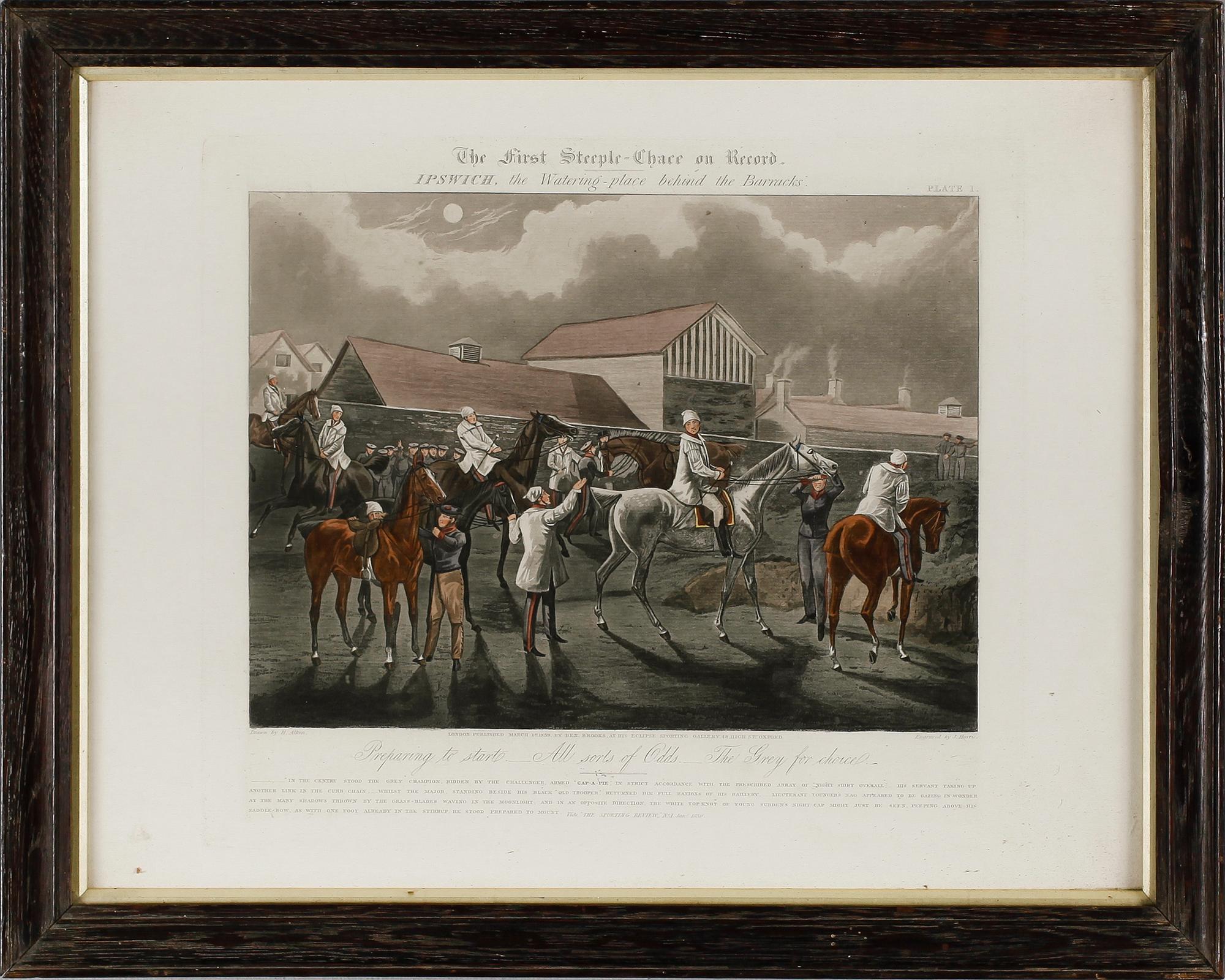 HENRY ALKEN, efter, 4 st, gravyrer,  England, 1800-tal.