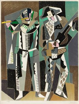 435. Gino Severini, "Commedia dell'arte".