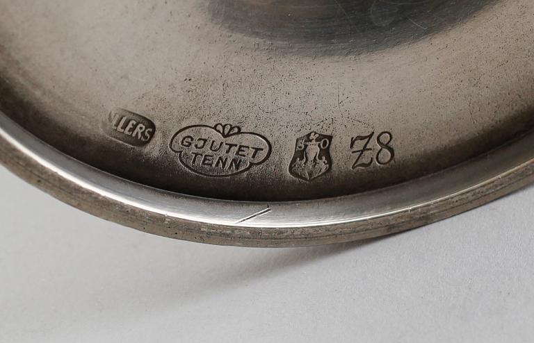 VAS, tenn, Edvin Ollers, Stockholm, 1950.