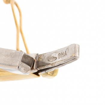 Armring 18K guld och vitguld.