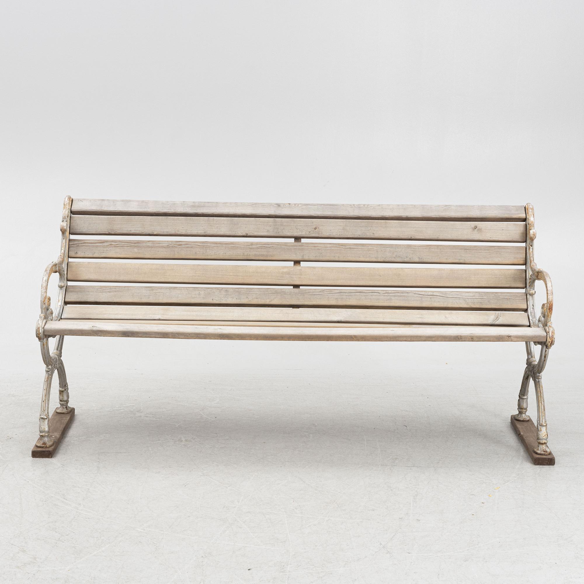 Garden sofa, Norrahammar, first half of the 20th century.