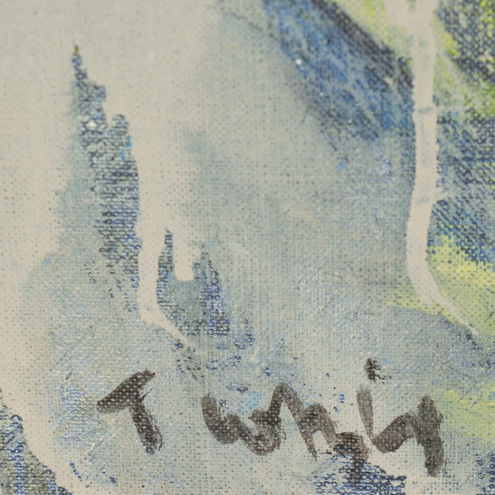 Ulf Trotzig, oil on canvas, signed.