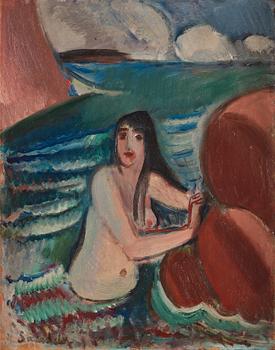 683. Gösta Sandels, Bathing woman.