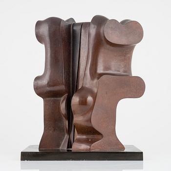 Marcelo Martí Bádenas, sculpture, signed, dated 1989. Bronze, height 39.5 cm.