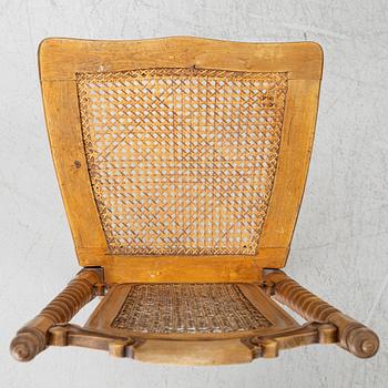 A pair of  neo-Renaissance style chairs, circa 1900.