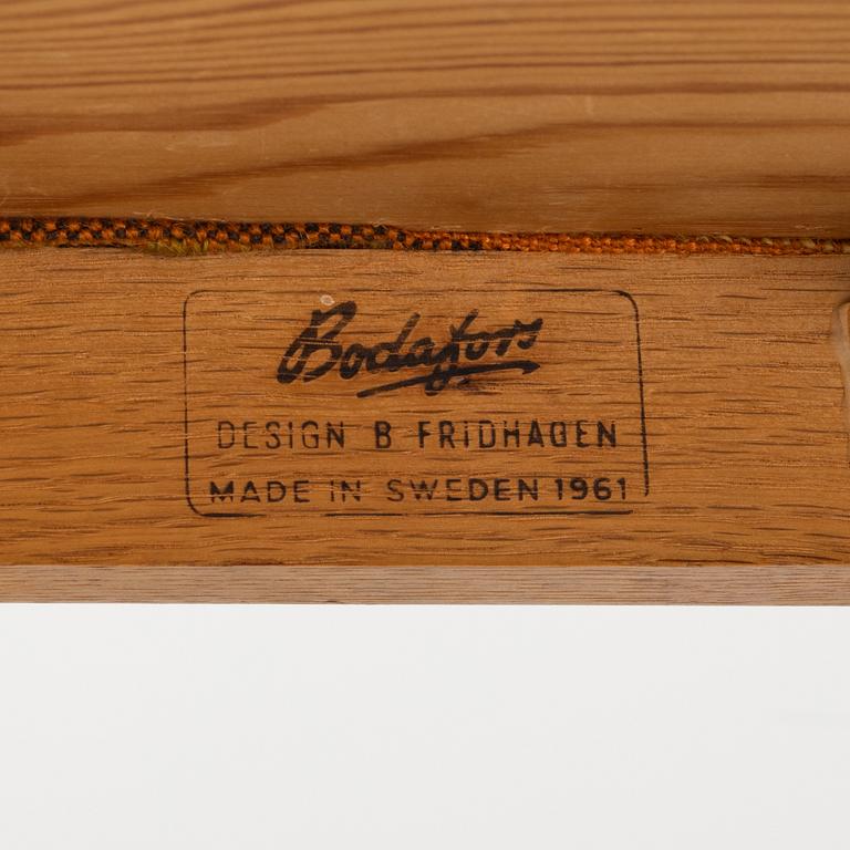 Bertil Fridhagen, stolar, 4 st, "Reno 4", Bodafors, 1950-tal.