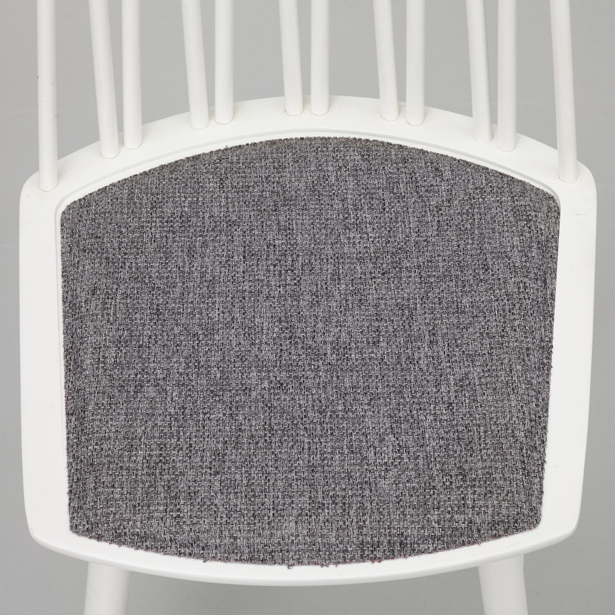 Markus Johansson, four 'Zigzag' chairs, Hans K.