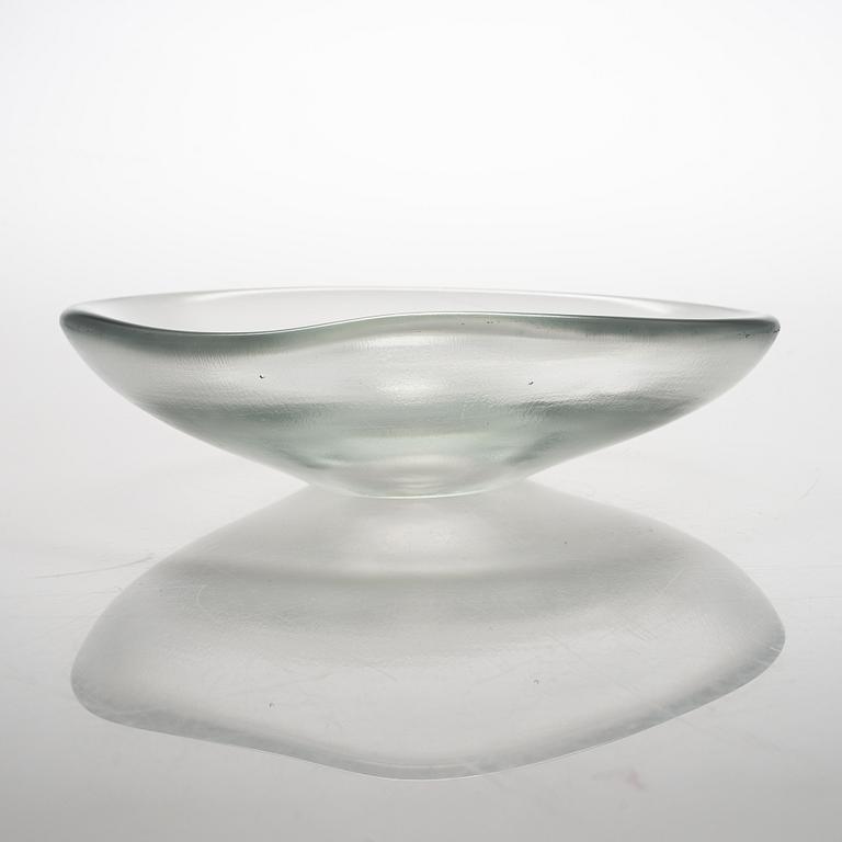 Tapio Wirkkala, an art glass signed Tapio Wirkkala Iittala. 1950's.