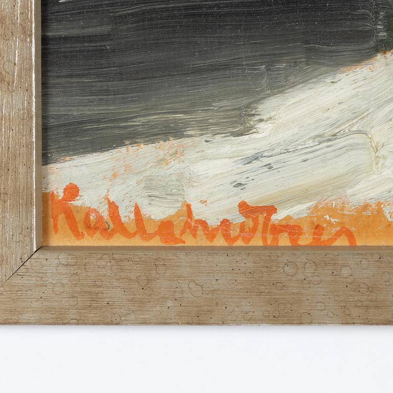 Kalle Hedberg, Mountain Landscape with Pasture.