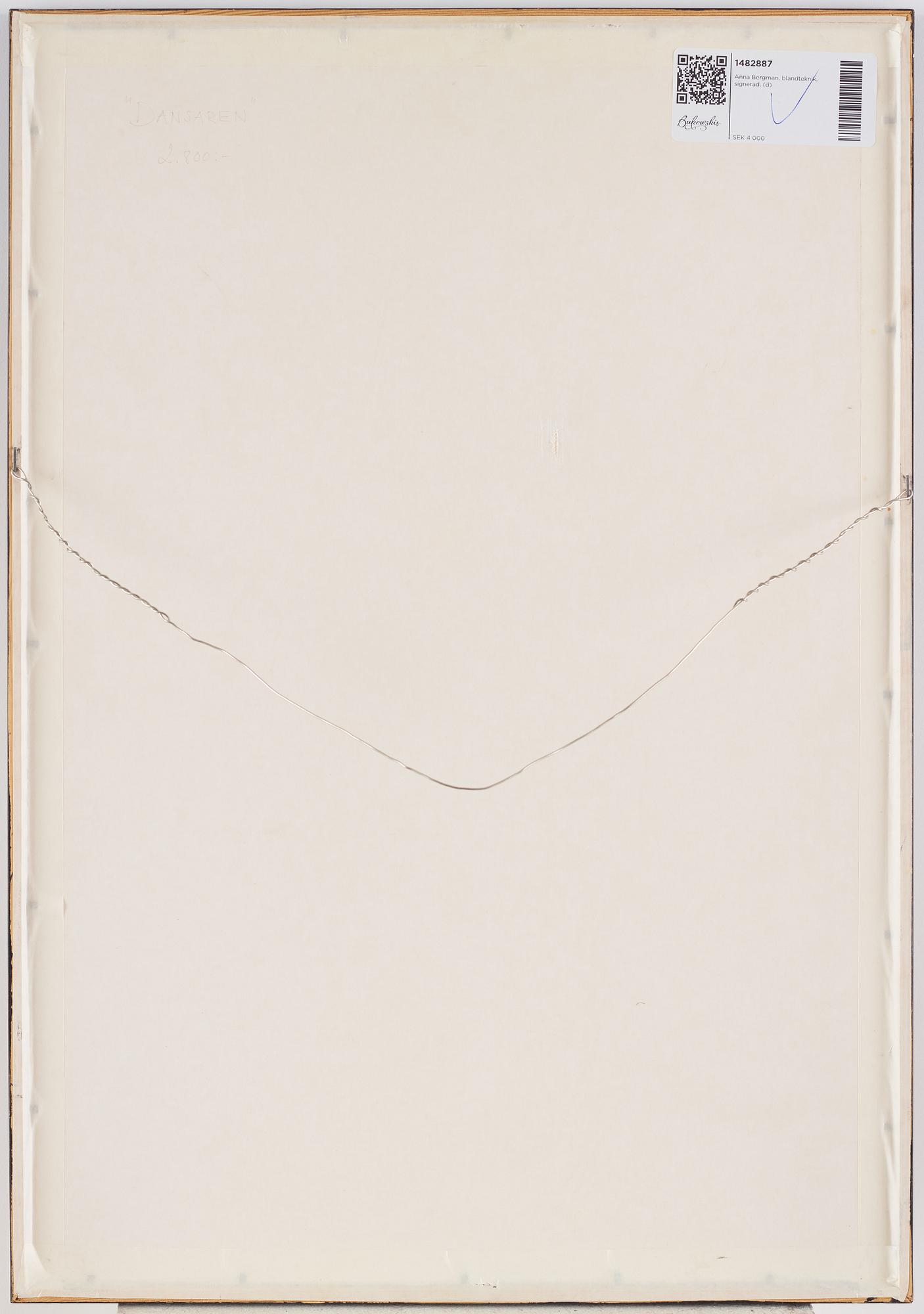 Anna Bergman, "Dödens ö".